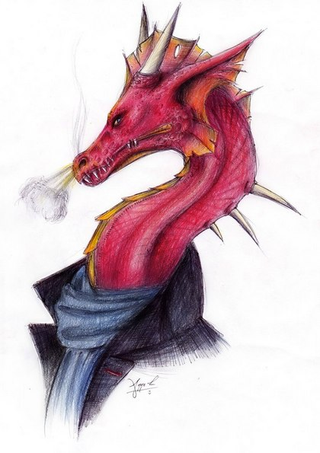 Illustration for article titled Behold the Smauglock: Half Sherlock, half Smaug, 100% Benedict Cumberbatch!